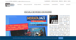 Desktop Screenshot of escueladenuevasmusicas.com