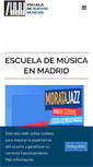 Mobile Screenshot of escueladenuevasmusicas.com